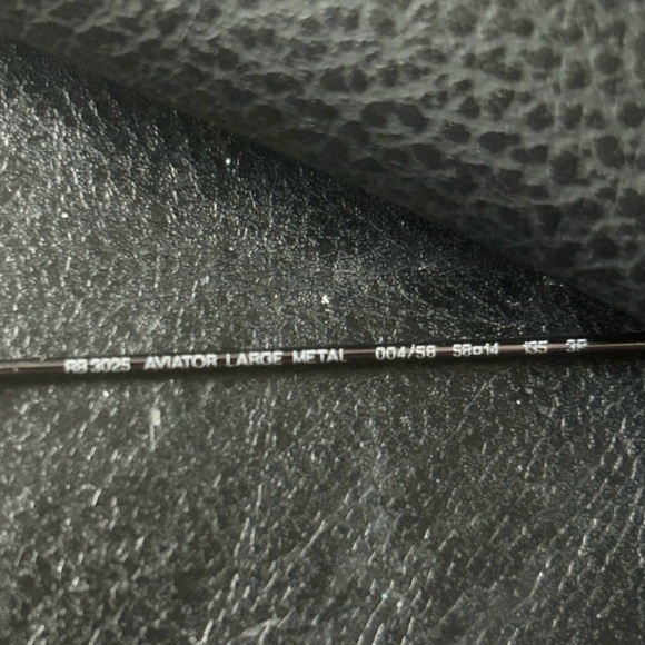 😎 BN Original packaging Ray Ban RB3025 Mental Aviator Unisex Sunglasses 🕶 - Picture 11 of 11